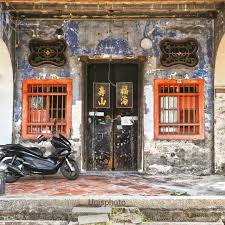 Penang Shophouses In Malaysia Sininho Casas Janelas