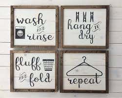 Maybe you would like to learn more about one of these? Laundry Room Decor Set Of Four Signs Farmhouse Wall Decor Rustic Laundry Signs Painted Wood Si Laundry Room Wall Decor Laundry Signs Laundry Room Decor