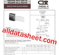 RS202 Datasheet(PDF) - CHENG-YI ELECTRONIC CO., LTD.