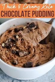 Keto Chocolate Pudding Recipe Keto Dessert Recipes Ketone Recipes Keto Pudding