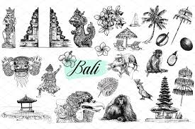 Bali Illustration Vector Illustration Blog Themes Wordpress