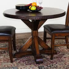 Crosswinds 42 Rustic Kitchen Tables Round Dining Room Table Round Dining Room