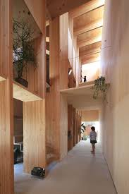 The main level is open in its composition and utterly. Japanese Modern House Redefines Open Plan Curbed