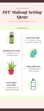 The diy makeup setting sprays are easy to prepare and use. Diy Makeup Setting Spray Don T Make These Common Mistakes
