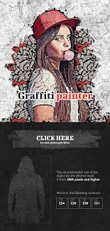 Graffiti Painter Photoshop Action Photoshop Actions Graffiti Photoshop