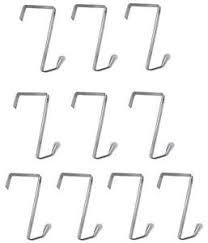 Details About 10 Pack Over The Door Metal Hook Hanging Shoe Rack Organizer Holder Pocket Chart