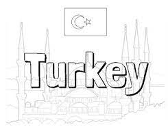 Click the turkey coloring pages to view printable version or color it online (compatible with ipad and android tablets). Country Turkey Coloring Page By Missloucrafts Tpt
