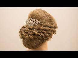تسريحات شعر للمناسبات 2017 تسريحة الملكه Youtube Hair Styles Hairdo Hair Accessories