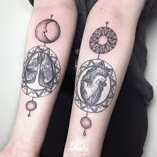 A flare up of eczema is possible even if the tattoo is applied to an area of skin free from eczema. Heart And Lungs Tattoos On Both Inner Forearms Tree Tattoo Meaning Tattoos Cool Arm Tattoos
