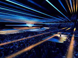 On thursday the press and some vips were allowed to have a sneak peek. Eurovision 2021 Stage Design Green Room To Replace Standing Audience