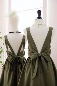 Backless Dress Olive Green Dress Prom Dress Party Cocktail Dress Dark Green Olive Green Bridesmaid Dresses Dark Green Bridesmaid Dress Short Bridesmaid Dresses