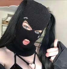 Satan With Diaries Mask Girl Ski Girl Thug Girl