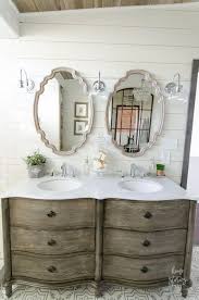 Sometimes life comes in and leaves you running ragged. Antique Vintage Style Bathroom Vanity Inspiration Hello Lovely