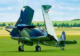 Awesome View Of A Spitfire With Its Wings Folded Vintage Aircraft Wwii Aircraft Supermarine Spitfire