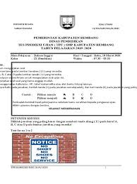 Pada penerimaan tes masuk bintara polri, tes akademik merupakan rangkaian tes selanjutnya setelah tes psikotes diumumkan. Layout Tpu B Inggris674 Nature