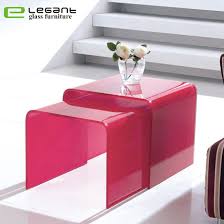 ( 0.0) out of 5 stars. China Red Color Curved Tempered Glass Tea Side Table China Coffee Tables Glass Tables