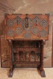 Spanish Style Cabinet In Walnut Signed Goumain Paris Cabinets Houtroos Spanish Furniture In 2019 Cabinet Styles Spanish Style Baroque Furniture