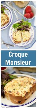 Easy Croque Monsieur Sandwiches Living Sweet Moments Recipes Hot Sandwich Recipes Easy Meals