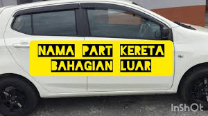 Check spelling or type a new query. Axia E Nama Part Kereta Bahagian Luar Parts Name Youtube