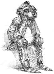 20th Century Fox Rodney Early Concept Drawing By Peter De Seve Rodney Concepts By Peter De Seve Rodney By Robot Art Character Design Art