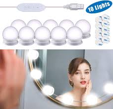 The ciccarelli is another white makeup vanity with lights. Mofut Hollywood Style Led Vanity Mirror Lights Kit