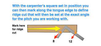 The diagrams above show a roof pitched at 30 degrees. Birdsmouth Cut How To Calculate And Cut A Birdsmouth Joint