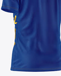 Download Men S V Neck T Shirt Mockup In Apparel Mockups On Yellow Images Object Mockups