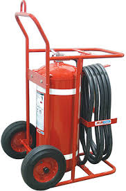Discharging the contents of a halon fire extinguisher in the cabin immediately after the aircraft comes to a stop may help prevent a cabin fire from erupting for a few critical moments. Fire Extinguishers Aero Specialties