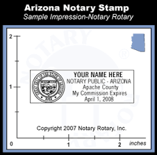 How to become a notary in arizona. Arizona Notary Seal Stamp Pre Inked Brother
