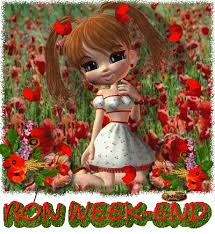 Résultat de recherche d'images pour "gif animé week end coquelicot"