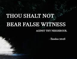 What Does The Bible Say About Bearing False Witness Bibleportal