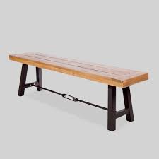 Catriona Acacia Wood Patio Bench Teak Christopher Knight Home Wood Patio Patio Furniture For Sale Patio Bench