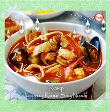 Halaman ini berisi daftar masakan korea. Resep Jjamppong Mie Seafood Pedas Ala Korea Basoyen