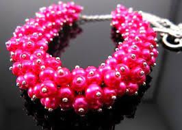 Pin On Fuschia Pink Statement Necklace