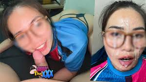 Real- He fucked & cum on her face 3 times in 1 day หนึ่งวันแตก3 (Full &  Uncen in Fansly @BbwThaixxx)