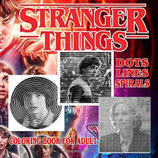 Want to paint coloring for free? Stranger Things Dots Lines Spirals Coloring Book For Adult With 51 Characters 108 Coloring Pages Richard Kenny 9798630824851 Amazon Com Books