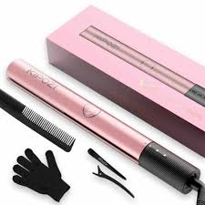 KIPOZI Hair Straightener Curler 2 in 1 Salon Styling Nano-Titanium Flat Iron  | eBay