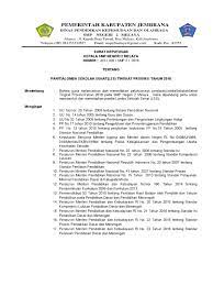Dalam rangka pelaksanaan tersebut pada program pendidikan di sekolah dasar tentu saja diperlukan adanya dasar pelaksanaan tugas yakni surat keputusan panitia. Contoh Sk Uks Smp 2018 Masnurul