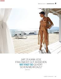 Naked Sabine Petzl in Playboy Magazine Germany < ANCENSORED