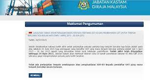 Adakah gst merupakan cukai penggunaan yang baru? Tarikh Akhir Pembayaran Gst Malayrexa