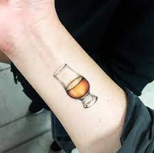 Art De Tatouage De Vin D 39 Amant De Whiskey Autocollants De Tatouage Assortis A L 39 Alcoo Wine Tattoo Realistic Temporary Tattoos Matching Tattoo