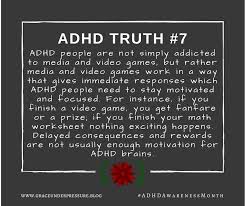 Today S Adhd Truth Is About Video Games Grace Under Pressure Sarah Forbes Facebook