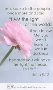 I Am An Imitator Of God Living In The Light His Dearly Loved Daughter Ministries My Identity In Christ Identity In Christ Light Of The World