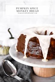 Pumpkin bread pudding is the way to celebrate that pumpkin season is here! Pumpkin Spice Monkey Bread Domestically Blissful