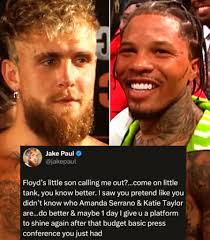 Jake Paul responds to Gervonta Davis 🏆🥊