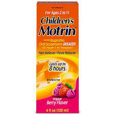 Childrens Motrin Childrens Ibuprofen Oral Suspension Original Berry