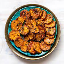 Cube half a cooked sweet potato, then add it to a bowl with black beans, ½ cup of cooked quinoa, and sautéed spinach, suggests toby amidor, rd, of new york city, the. Roasted Sweet Potatoes Recipe Eatingwell