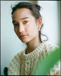 Mona Matsuoka🌿💚@monamatsuoka for @ellejapan article by @azumihasegawa . .  Happy National Cat Day to Mr.Norman🐈💛 . . . #outtake #nationalcatday