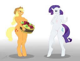 Post 776500: Applejack Friendship_is_Magic My_Little_Pony Rarity RevaDiehard