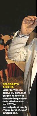 I funerali sono previsti per martedì 2 aprile, nella chiesa degli artisti di piazza del popolo. Edoardo Vianello Pressreader